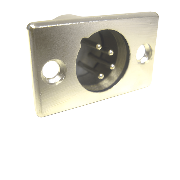 XLR4-32 4-Pin Female XLR Panel Mount Chassis Connector