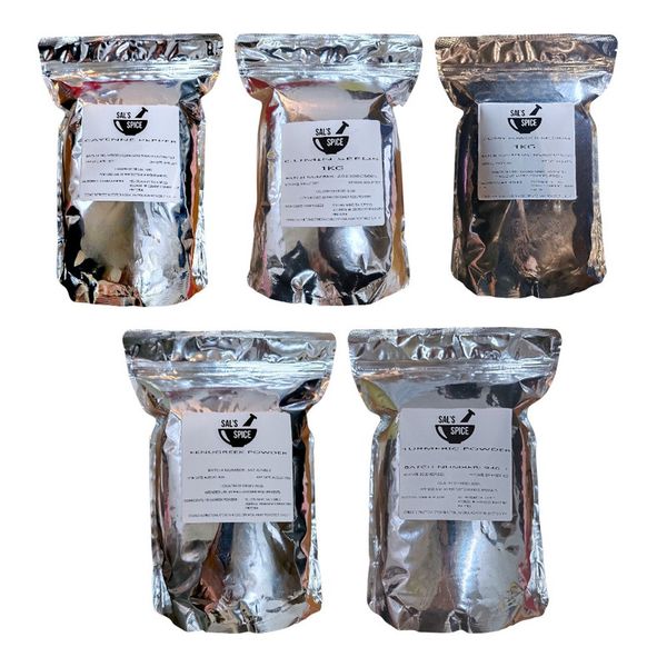 Sal's Spice Curry Pack - Essential Spice Collection