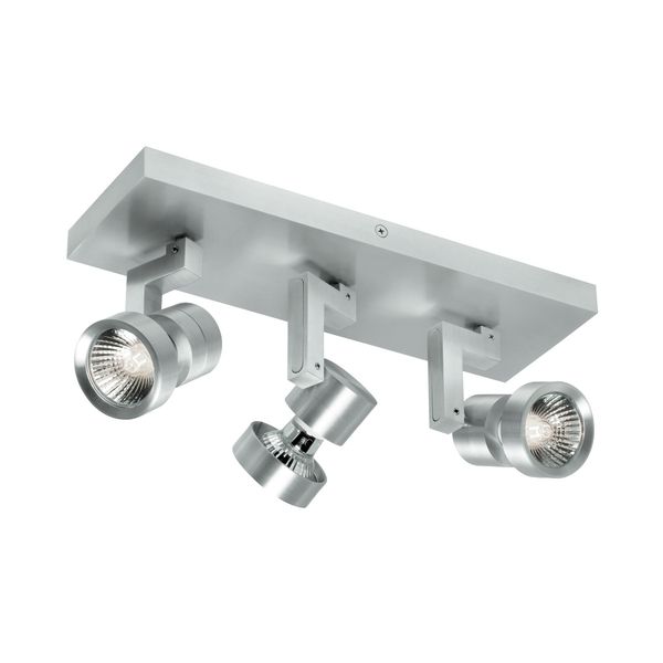 Radiant - Spotlight Zoom Bar Aluminium GU10 3x50w