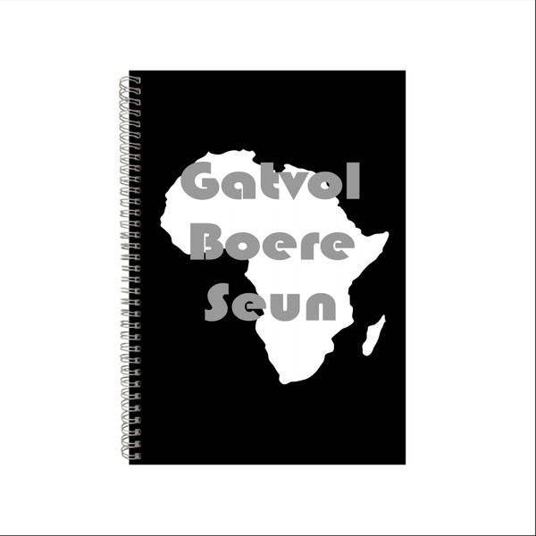 Gatvol Notebook Afrikaans Gift Idea A4 Notepad Pad 48