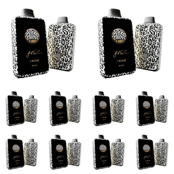 Jack Parow Tjoef 10k Disposable 50MG - J-Bomb (Box of 10)