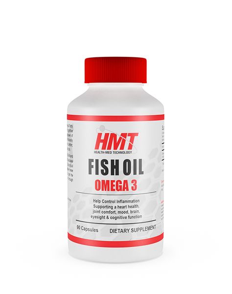 HMT Fish Oil Omega 3 1000mg 90's