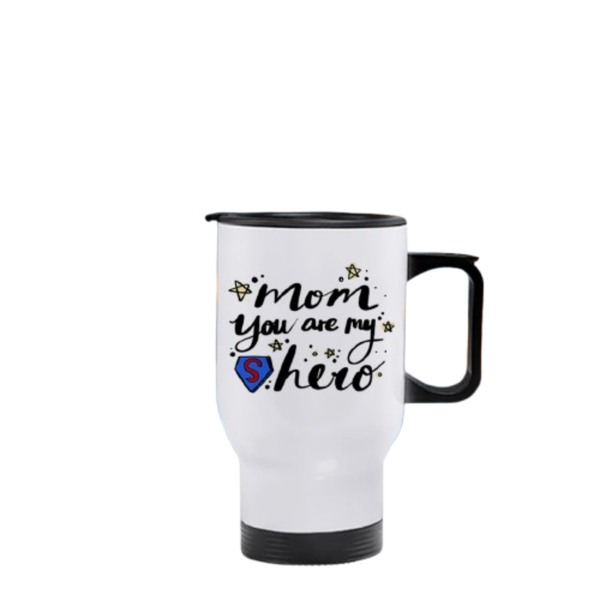 Christmas Gift Mother's Day "Mom, You Are My Hero" Travel Mug Birthday