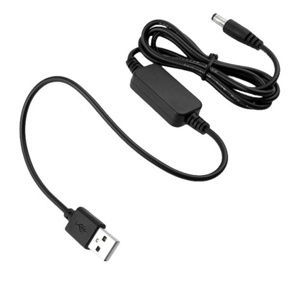USB Boost Cable DC 5V to 12/8/24V Connector Interface Power Cable