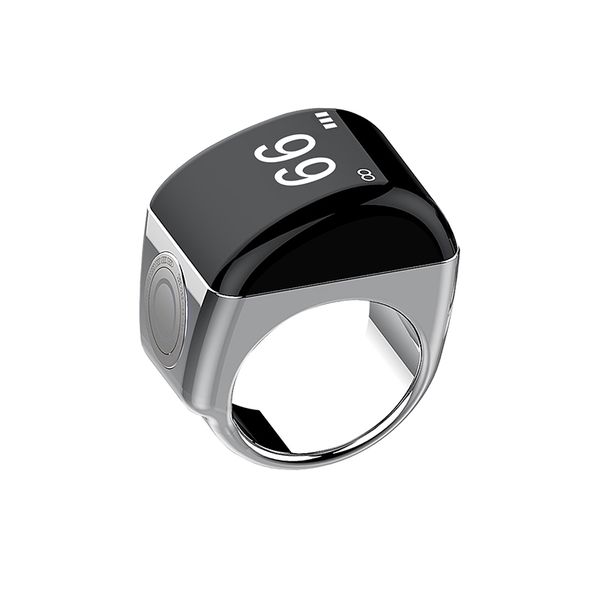Smart Digital Tasbih Ring with Counter &amp; Azan Prayer Reminder - BT
