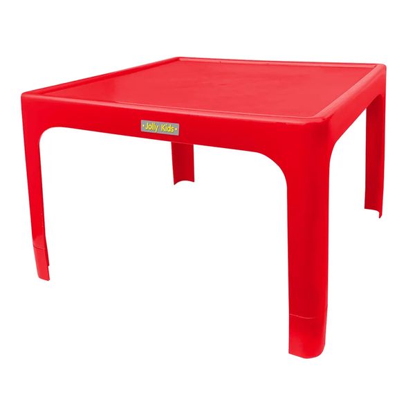 Red Plastic Table image