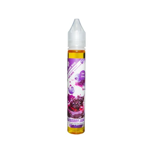Richer Man Vape Juice - Blueberry Jam Flavour 30mg - 30ml