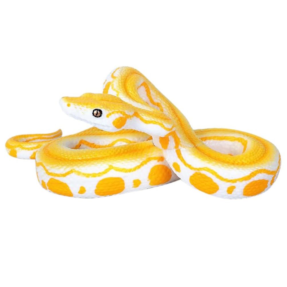 Toy Life Like Simulation Curled Ball Python Snake Figurine (6cm) | Shop ...