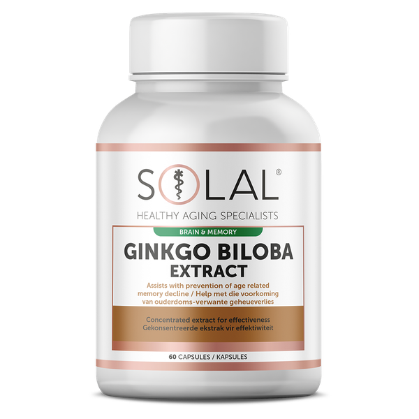 Solal Ginkgo Biloba Extract 250mg - 60s