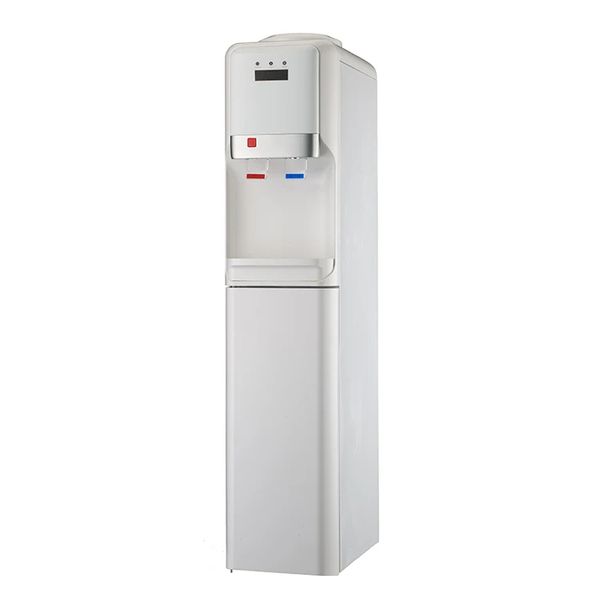 Hot And Cold Floor Standing Water Dispenser With Refregrator And SS tank