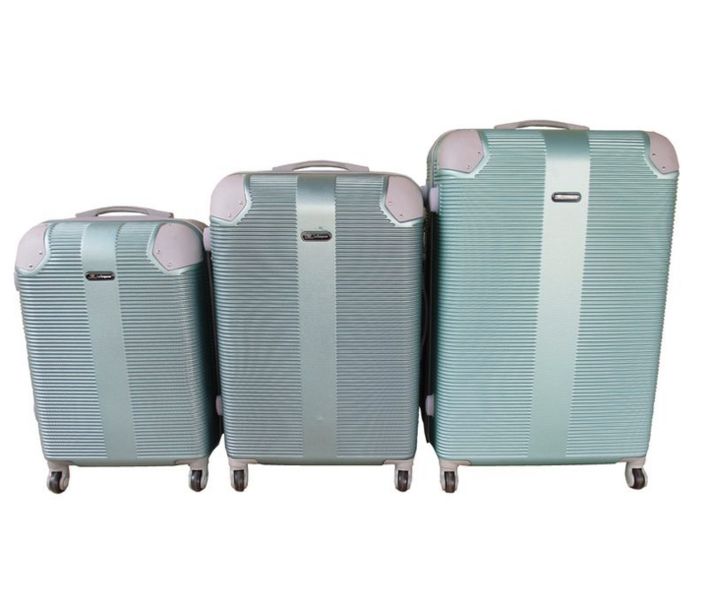 Acesa Quality 3 Piece Hard Outer Shell Protected Stylish Luggage Set