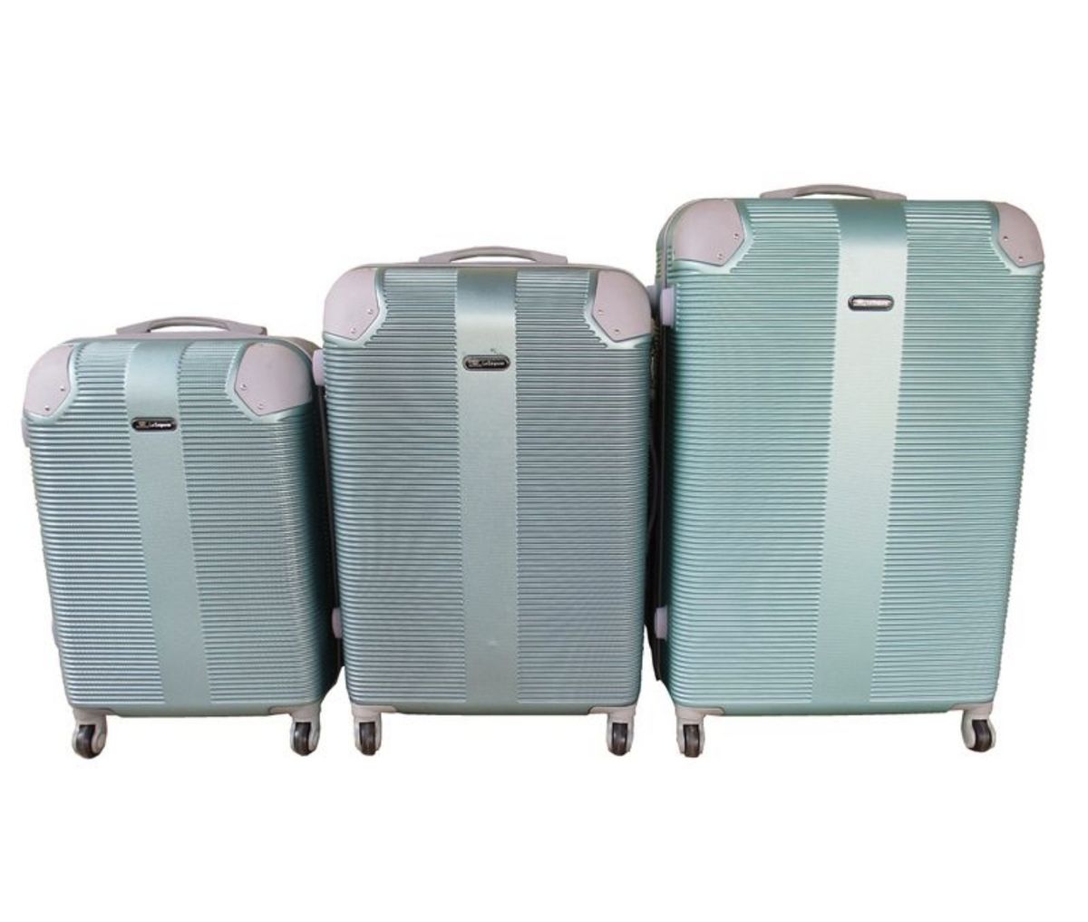 IYH- Quality 3 Piece Protected Hard Outer Shell Luggage Set | Shop
