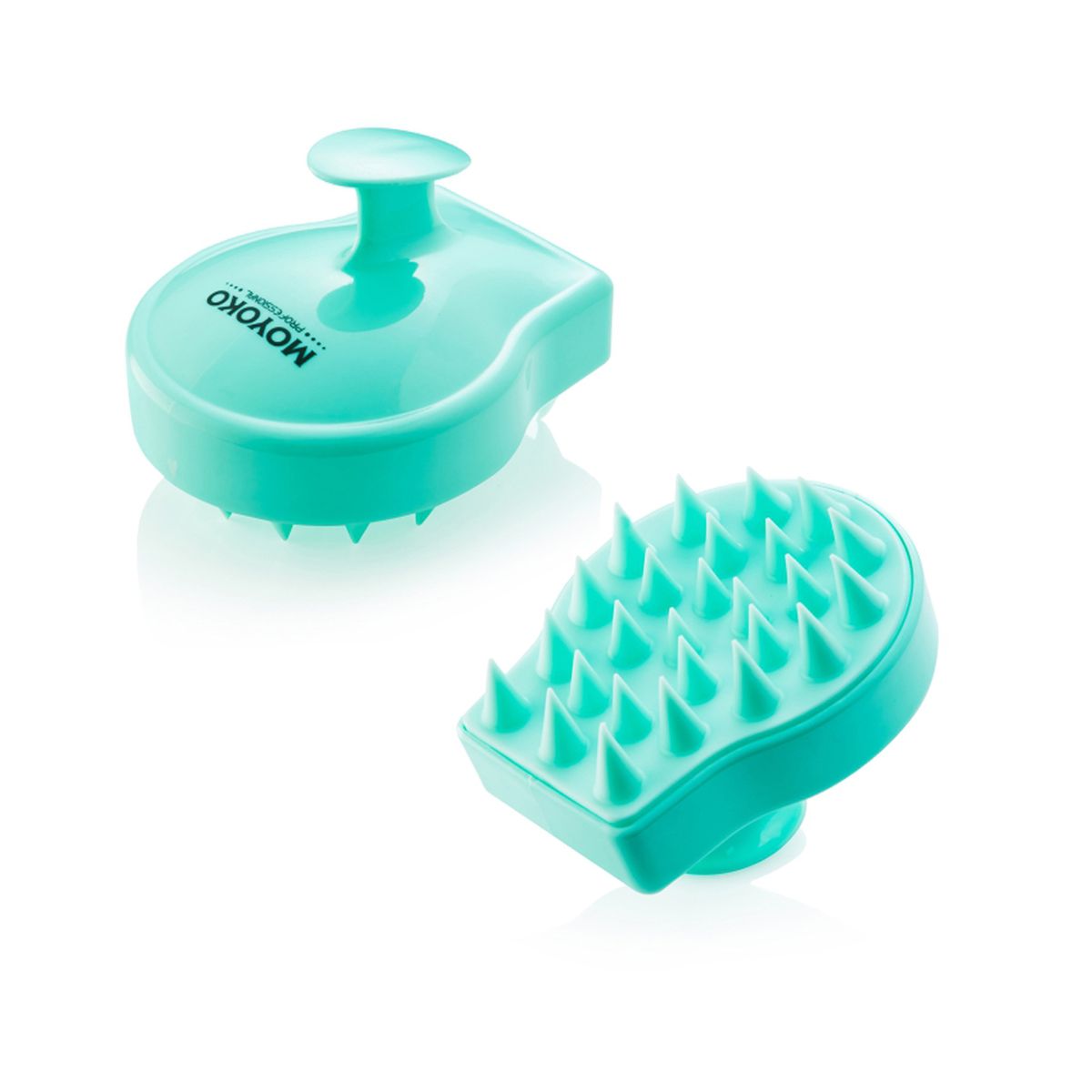 Moyoko Scalp Brush - Soft Silicone Massaging Bristles - Scalp Exfoliator