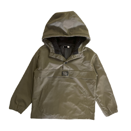 Army green clearance anorak jacket