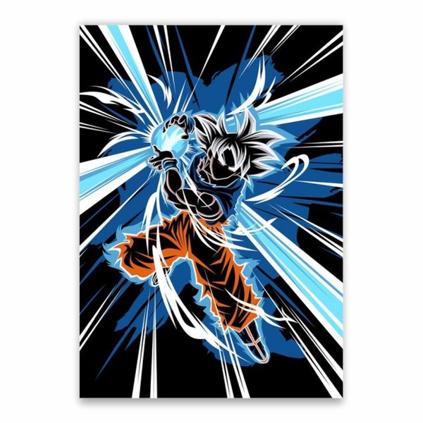 Goku Blue Dragon Ball Poster - A1