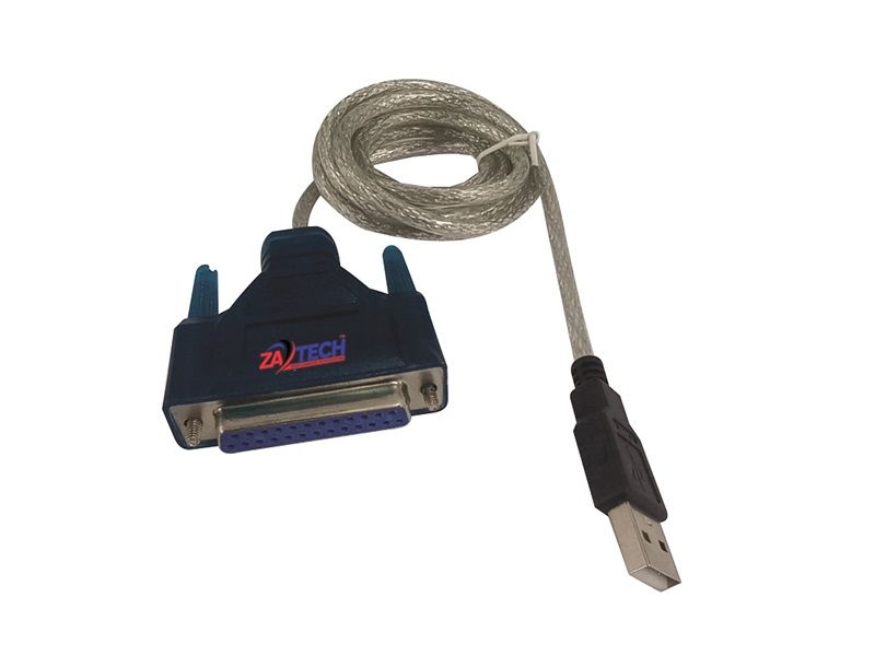 ZATECH Cable USB to DB25 Parallel USB2.0 (ZA-CU2DB25-1.5M)