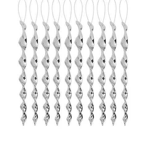 10 Piece Bird Repellent Reflectors Scare Rods Reflective Bird Scare Devices Image