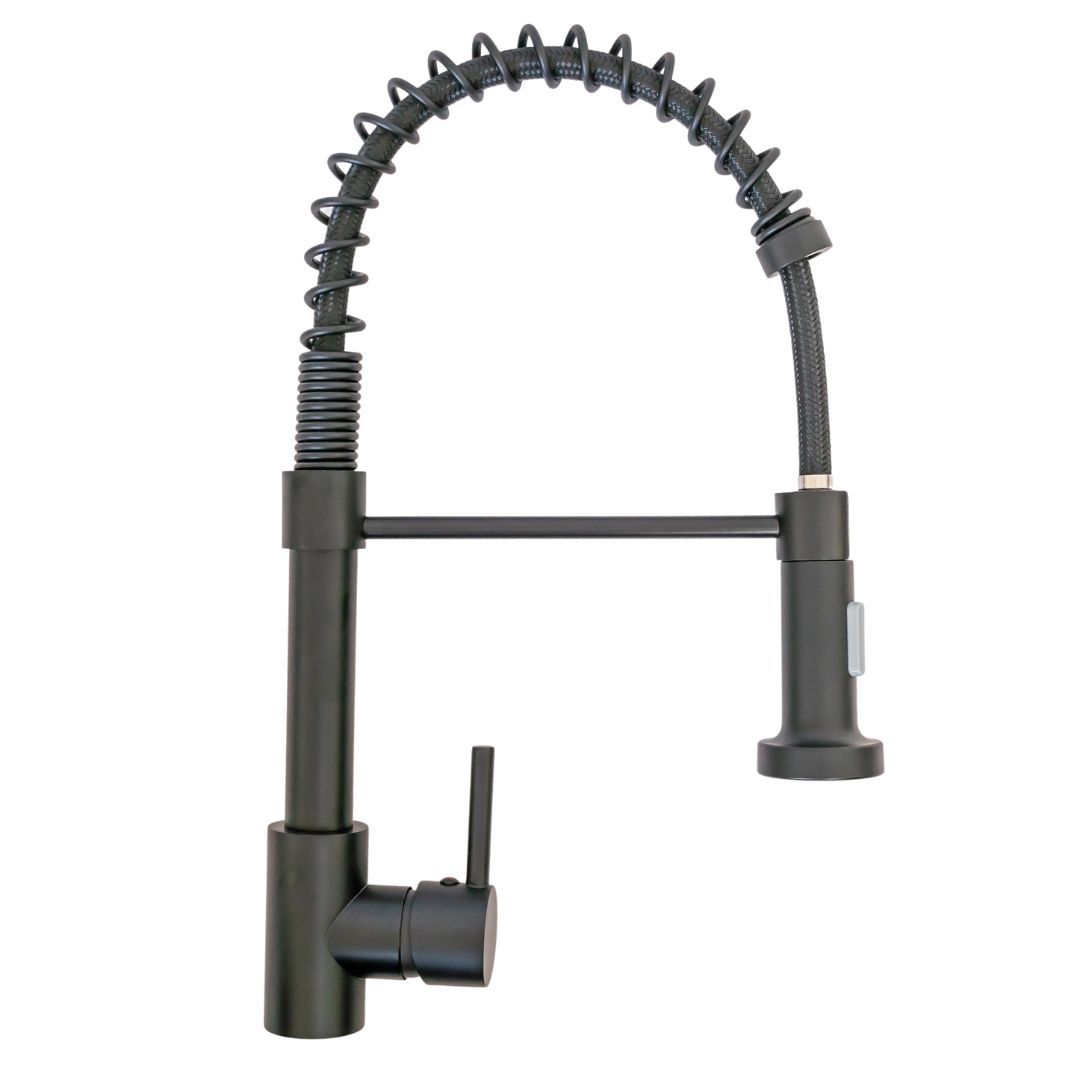 black kitchen faucets pull out spray        
        <figure class=