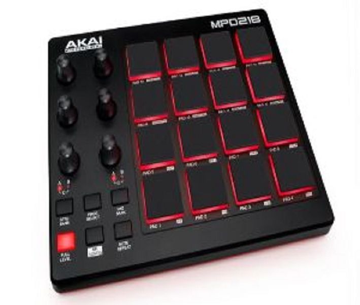 Akai MPD-218, MiDi Pad Controller with 16 MPC Pads