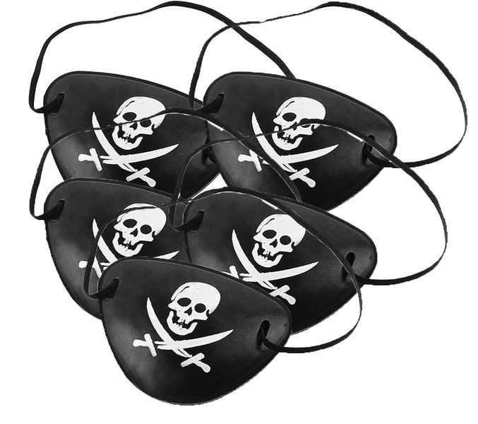 Pirate Eye Patch (Set of 5)