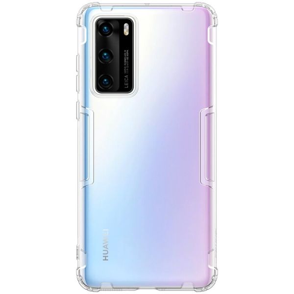 ZF Clear Gel Shockproof Bumper Pouch Compatible with Huawei P40 Pro