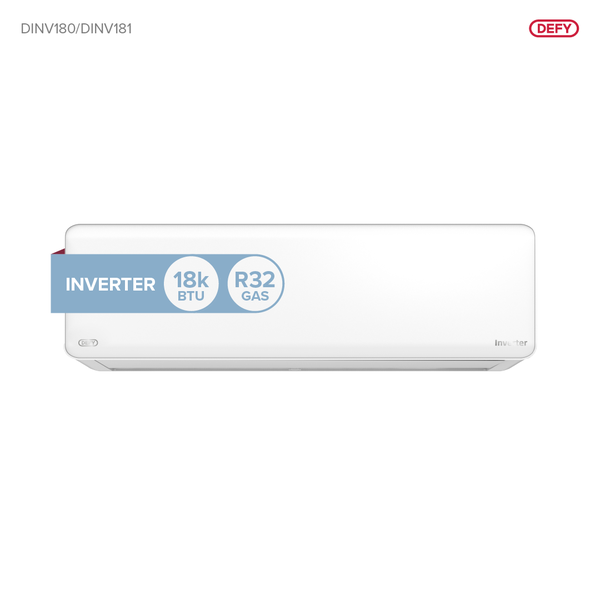 Defy 18000BTU Split System Air Conditioner with Inverter (R32)