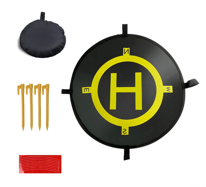 Universal Drone Pad 75cm: Waterproof, Fast-Fold, Double-Side Reflective
