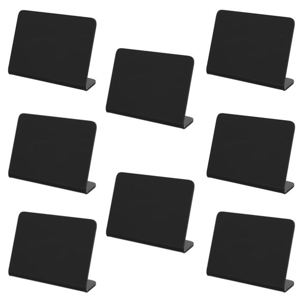 Decor Wedding Party Mini Chalkboard Table Number Labels Set of 8 - 10cm