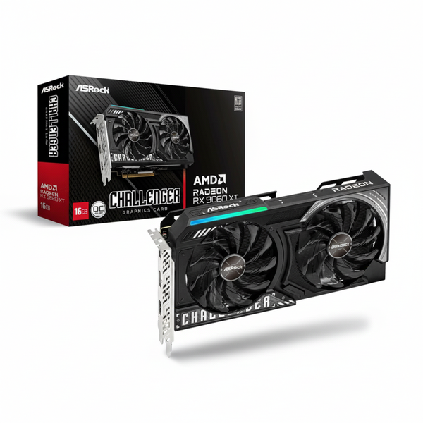 Asrock Radeon RX 9060 XT Challenger 16GB Graphics Card