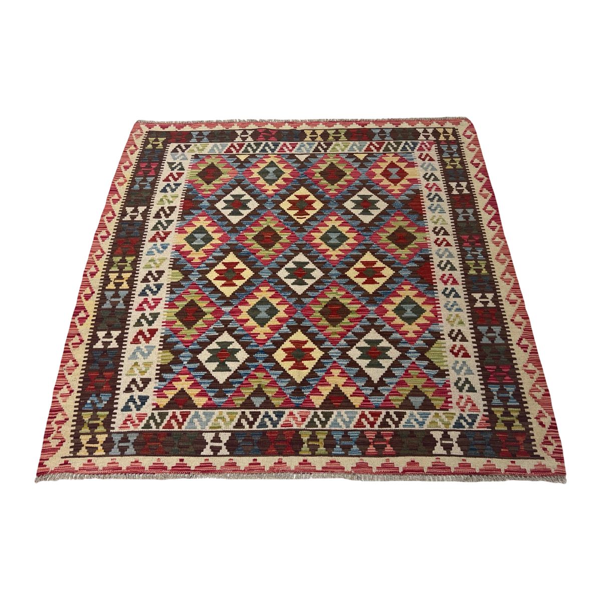 Afghan Chobi Kilim 151 x 151
