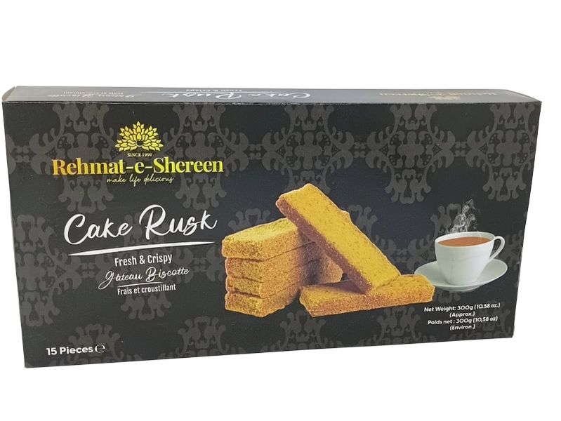 Cake Rusk - Fresh &amp; Crispy Delight - 300g