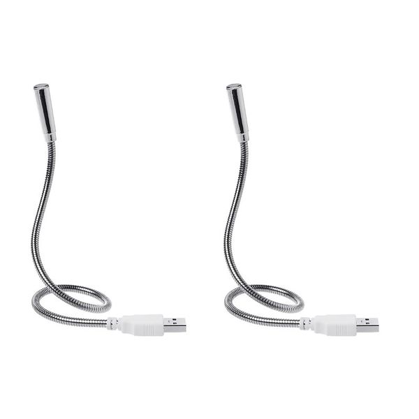 Set of 2x USB LED Flexible Lights