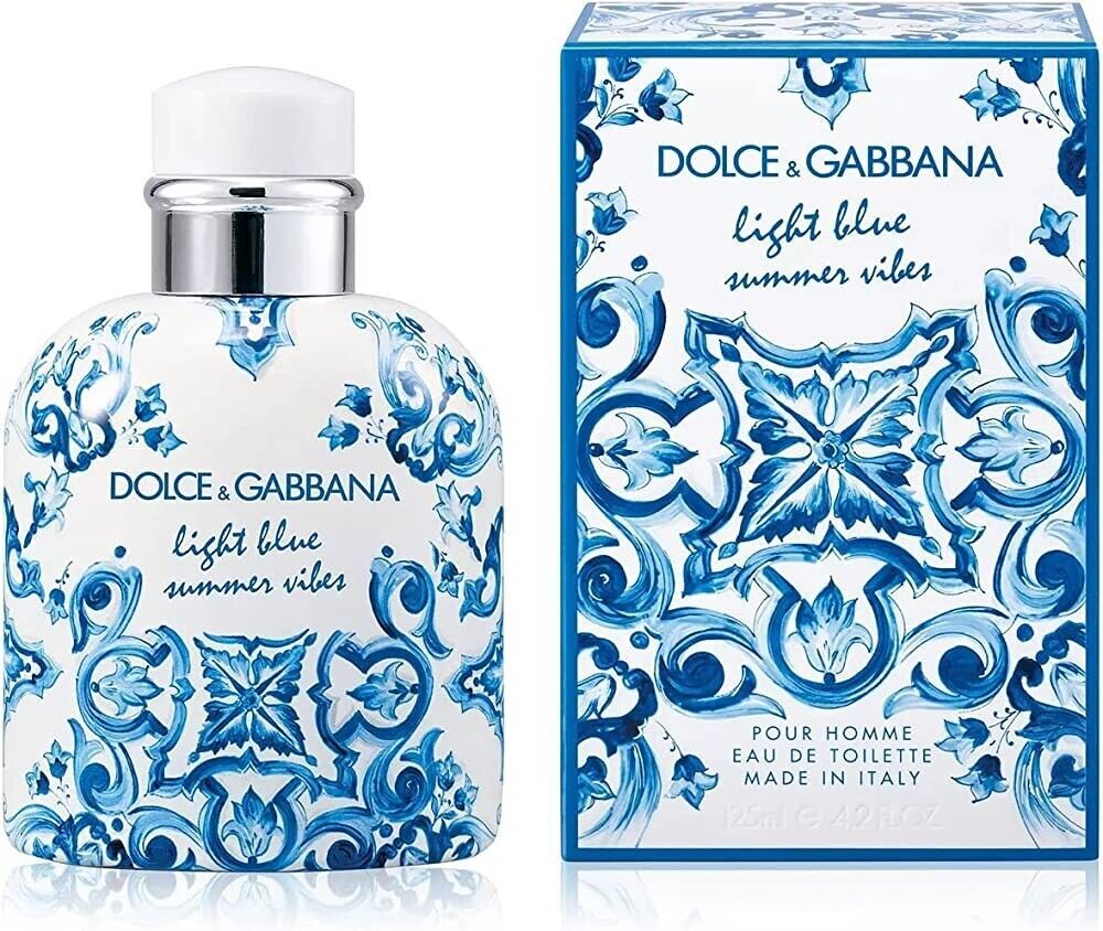 dolce & gabbana light blue summer vibes pour homme edt spray