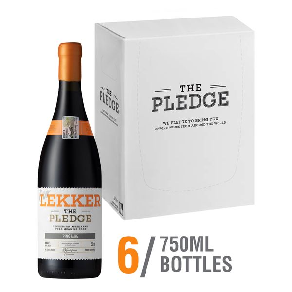 The Pledge Our Lekker Pinotage 2021 6 x 750ml