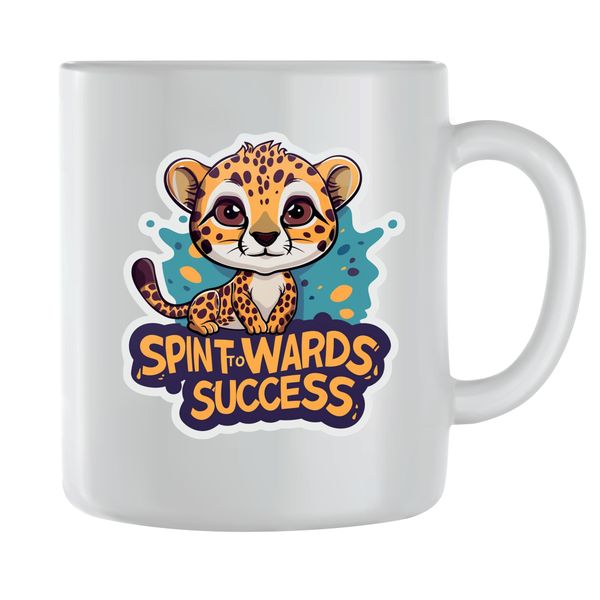 Sprint Coffee Mugs for Men Women Trendy Animal Lovers Graphic Cup Gift 197