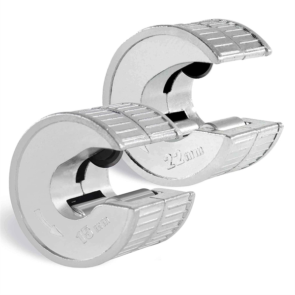2Piece Pipe Cutter 15Mm And 22Mm Set Copper Pipe Slice Tube Cutter