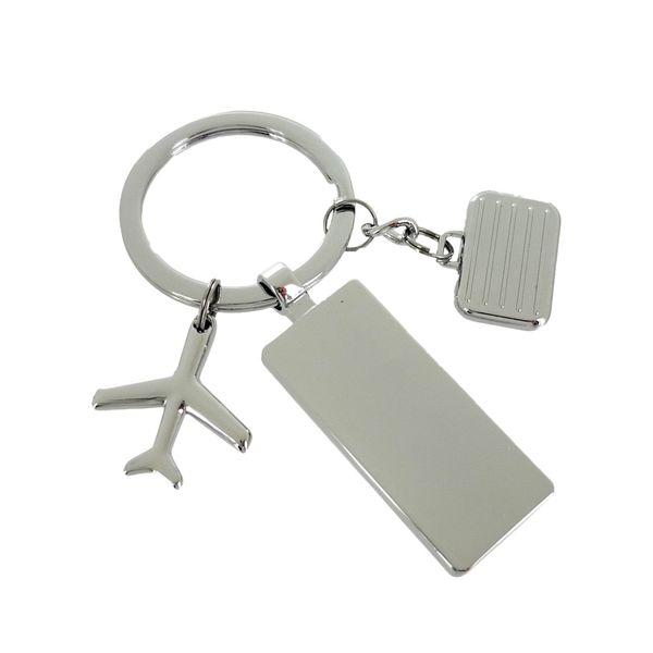 Troika Keyring: Next Destination Personalisable Travel Charm Keyring