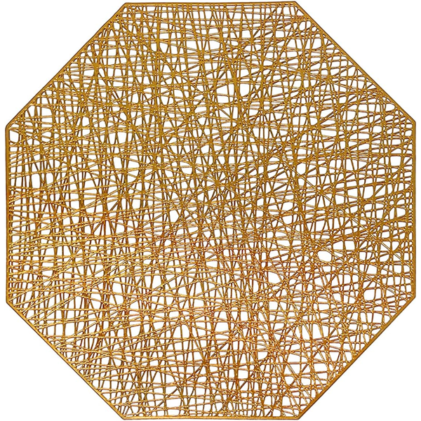 Gold Placemats - Set of 12