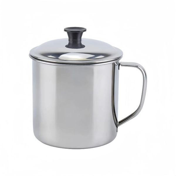 Stainless Steel Insulated Coffee Beer Mug with Lid