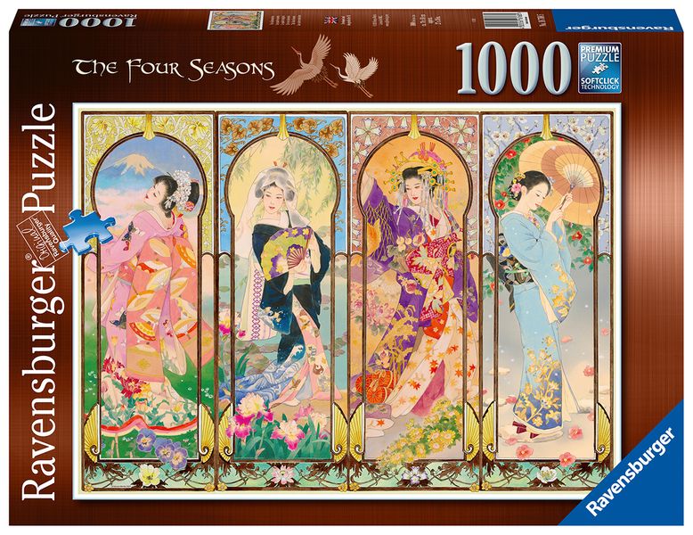 Ravensburger 1000 Piece Puzzles-The Four Seasons