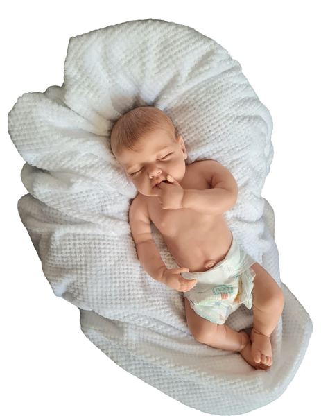Fullbody Silicone drink and wet Asleep reborn baby that can bath