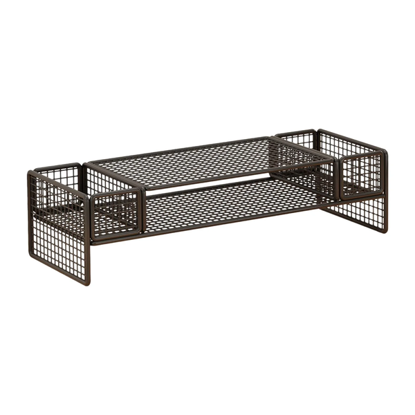Office Monitor Stand Riser with Metal Mesh Drawer for Computer (50cm)