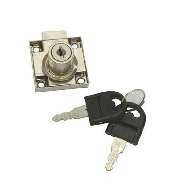 Lock Drawer Chrome Plated - 2 Pack