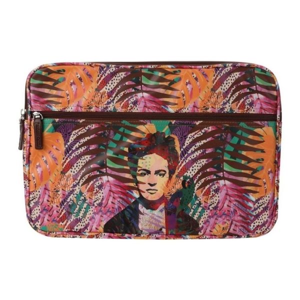 SoGood-Candy - Laptop Sleeve, 15 Inch - Tropical Frida Khalo