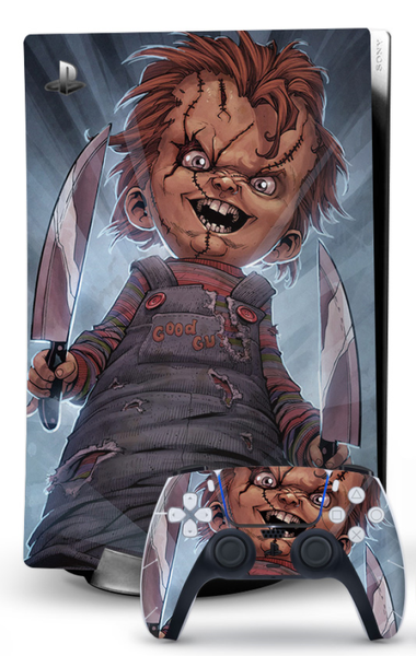 Chuckie Skin Decal Sticker For Ps5