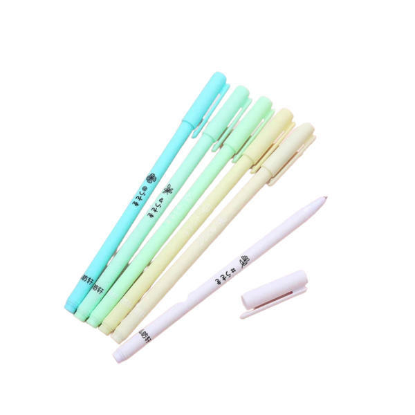 Aesthetic Stationary Essentials Writing Gel Pens