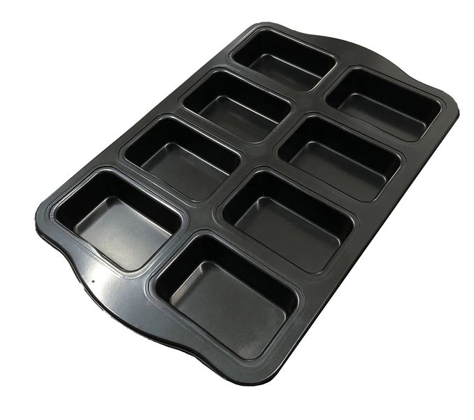8 Hole Mini Loaf Pan 10 x 7