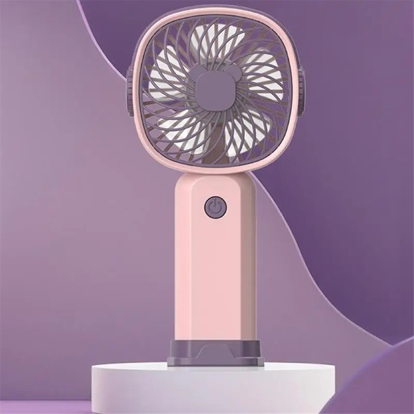 Handheld Small Fan Outdoor Portable Fan 3-Speed Compatible with None