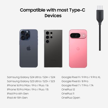 Type-C Earphones Compatible with All USB-C Devices Black by SE