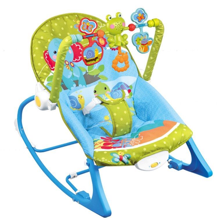 Multifunctional Newborn Kids Rocker Chair Blue & Green Shop Today